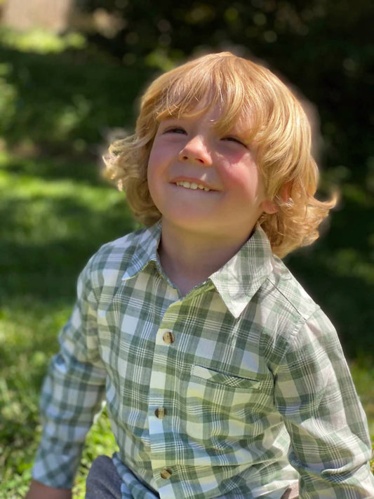 Me & Henry - Boy's Plaid Shirt
