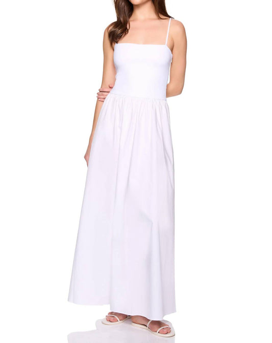 Susana Monaco - Knit Poplin String Maxi Dress