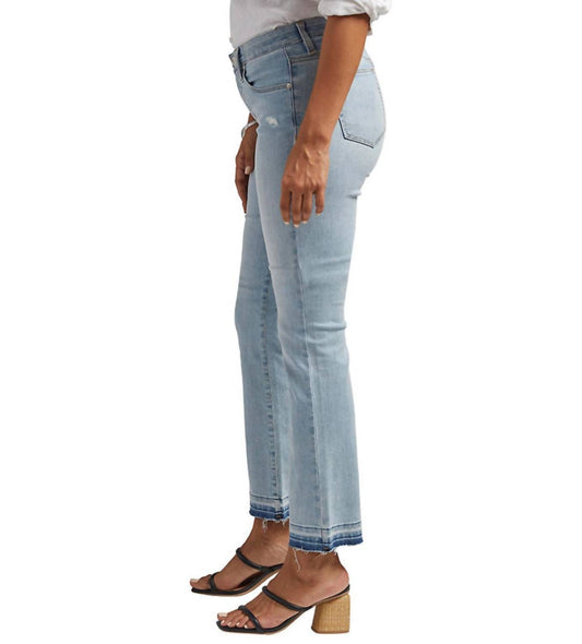 Eloise Mid Rise Bootcut Crop Jean
