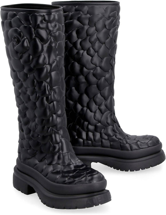 Valentino Garavani - Women's Atelier 03 Rose Rubber Boots