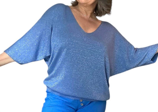 Made In Italy - Elegant Whisper Light Knit Top