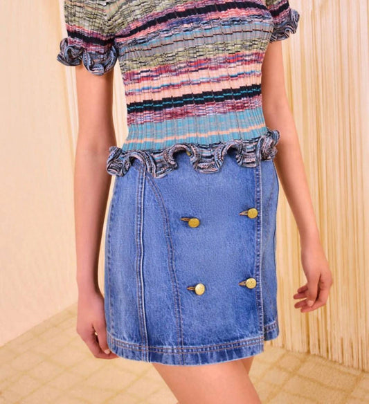 Ulla Johnson - Miya Short Sleeve Knit Top