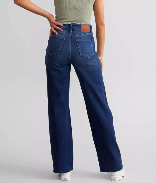 Hidden - Clean Stretch Dad Jean