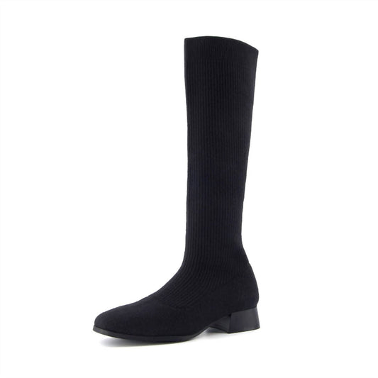 Cushionaire - Women's Rialto Knit Knee-high Boot