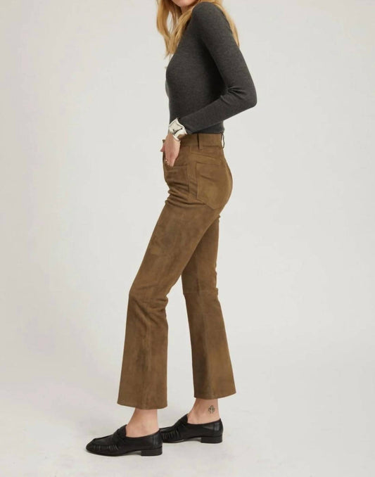 Sprwmn - 5 Pocket Ankle Flare Pants
