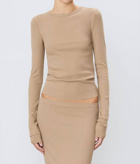 Eterne - Long Sleeve Fitted Top