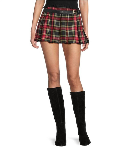 Katie J Nyc - Axel Tartan Skirt
