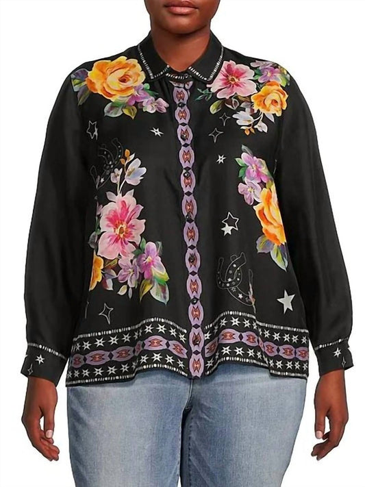 Johnny Was - WOMEN'S ROSALYNDA BUTTON DOWN SHIRT PLUS