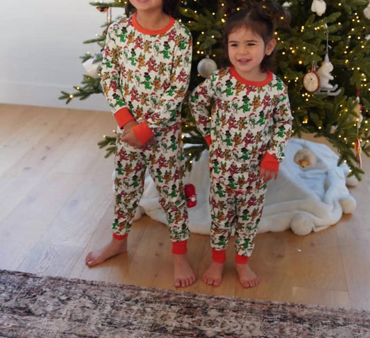 Rowdy Sprout - Kids Grateful Dead Holiday Bamboo Thermal Set
