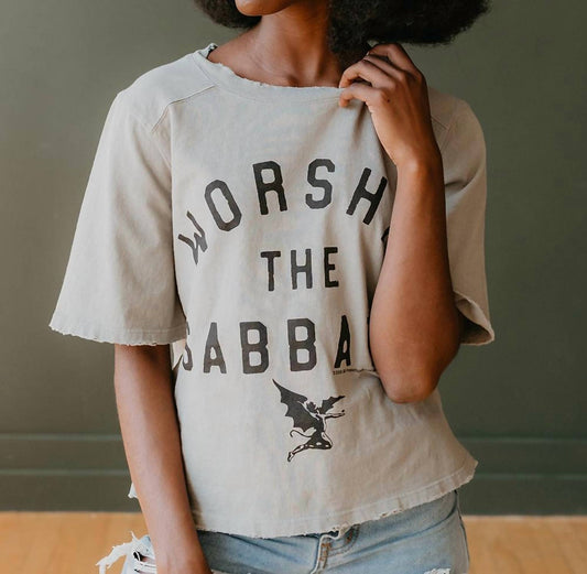 People Of Leisure - Black Sabbath Worship The Sabbath Tee