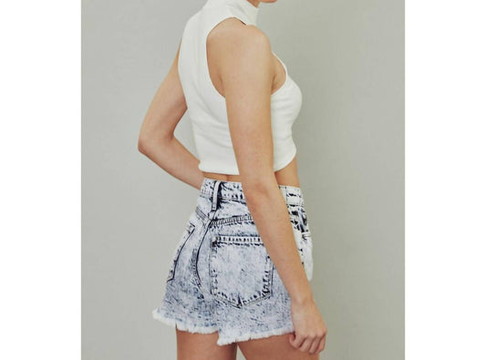 Kancan - High Rise Mom Shorts