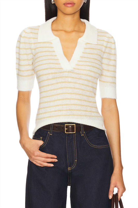 Pistola - Billie Pleat Sleeve Polo Shirt