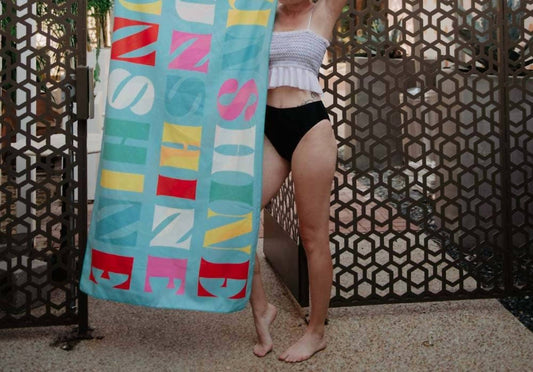 Katydid - Sunshine Quick Dry Beach Towel