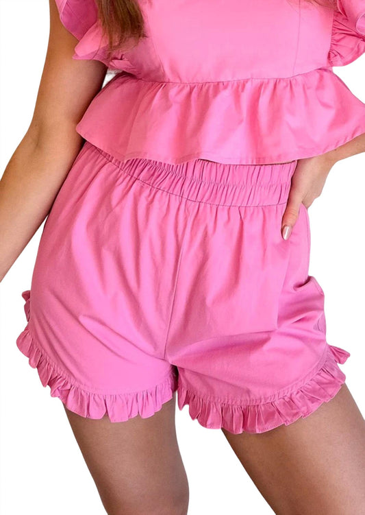 Day + Moon - Piper Ruffle Short