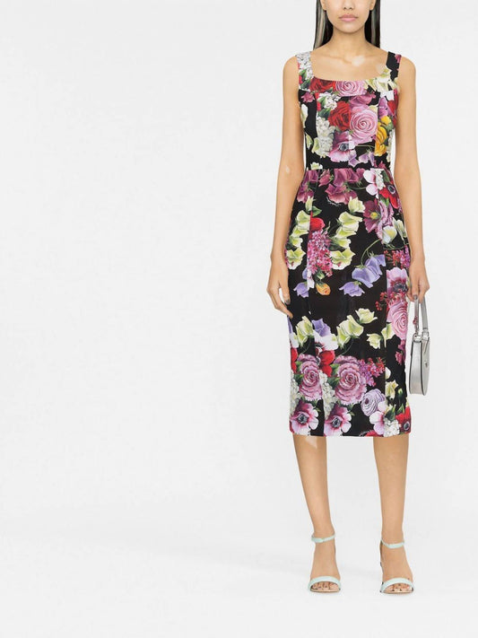 Dolce & Gabbana - Women's Flower Pattern Dress
