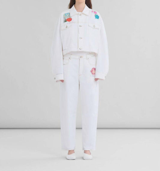 Marni - Floral Denim Jacket