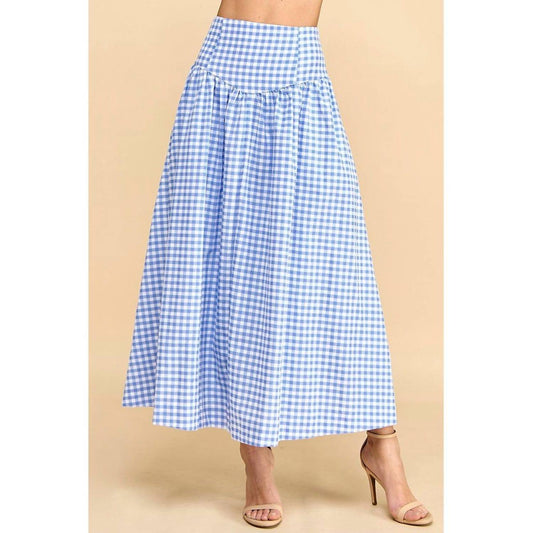 Tcec - Anna Gingham Skirt