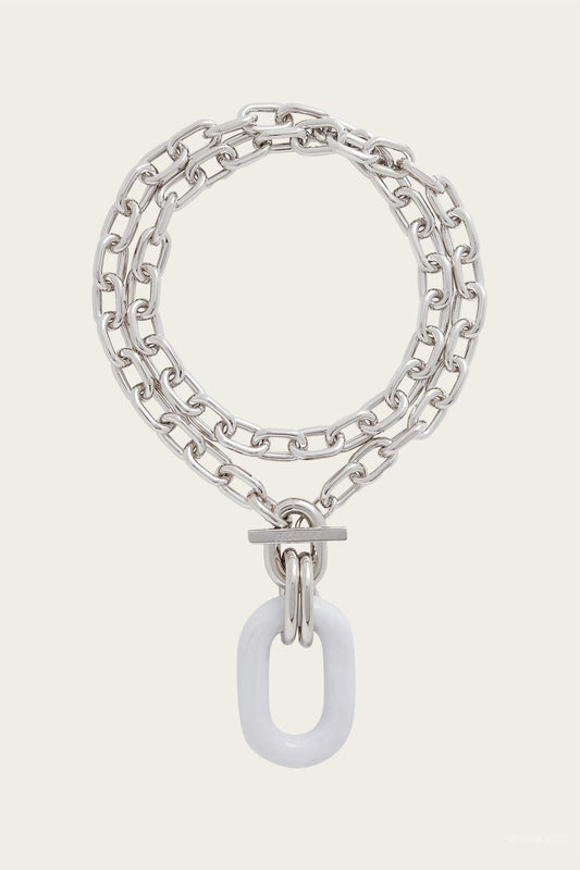 Rabanne - Women's Double Link Chain Necklace