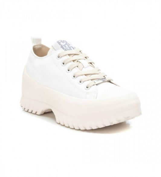 Xti - WOMEN'S CANVAS PLATFORM SNEAKERS