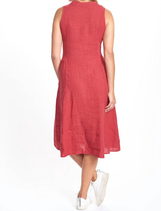 Inizio - Katrina Linen Midi Dress