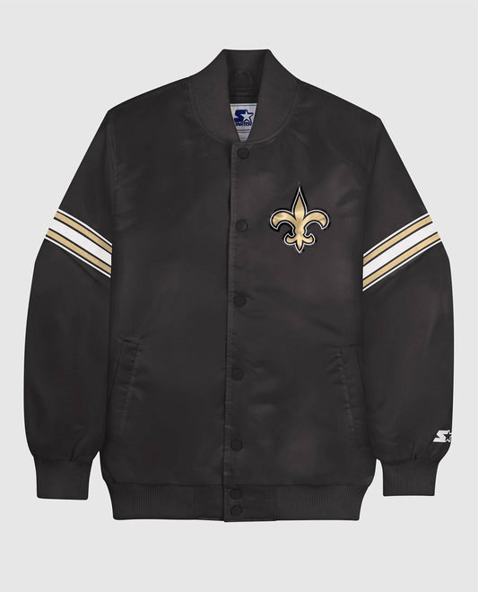 Starter - Men's New Orleans Saints Varsity Jacket