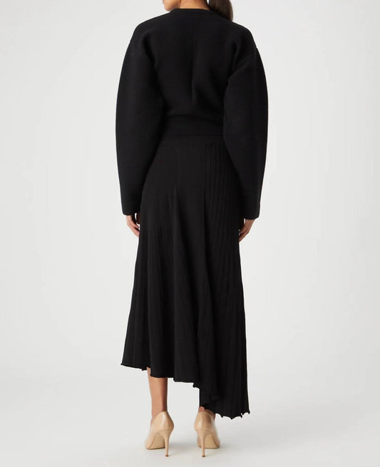Gauge 81 - Adra Asymmetric Knit Midi Skirt