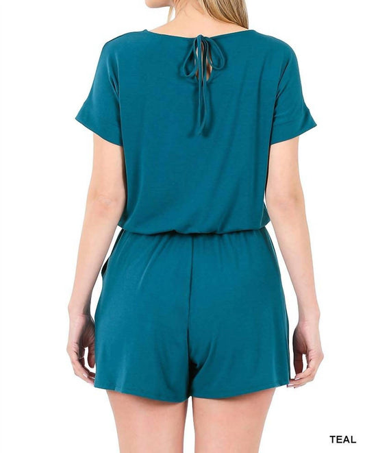 Vanilla Monkey - Elastic Waist Romper