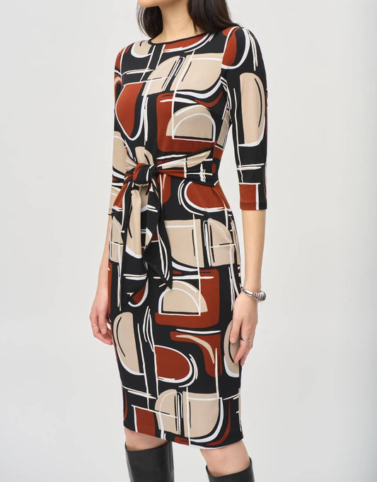 Joseph Ribkoff - Abstract Sheath Dress