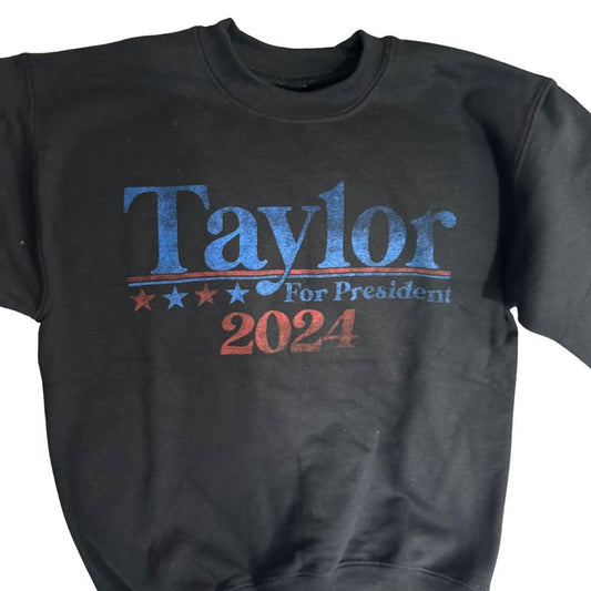 Prince Peter - Girls Taylor For President Pullover