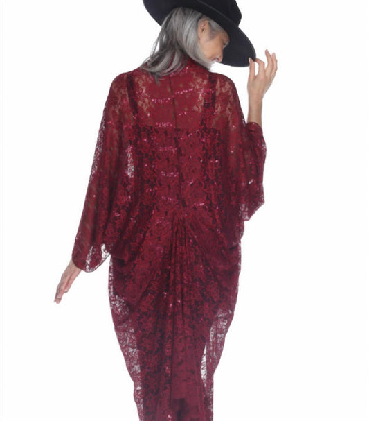 SASHA SEQUIN 3-WAY WRAP COVERUP