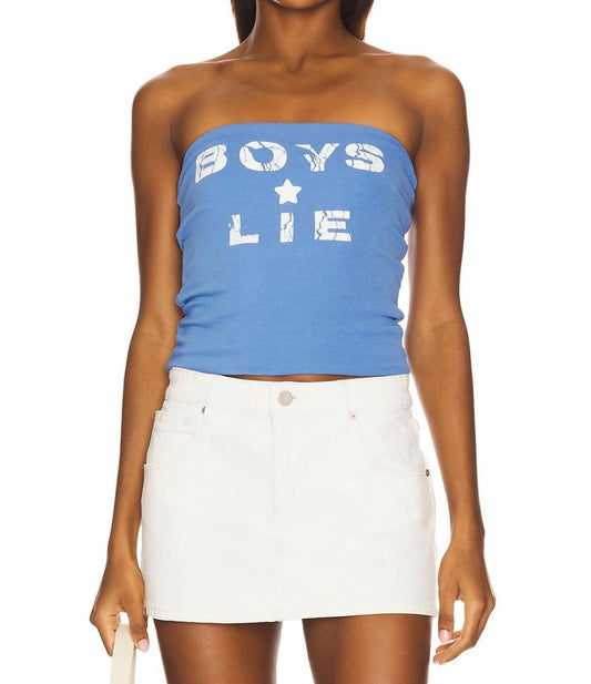 Boys Lie - I'm The Captain Tube Top