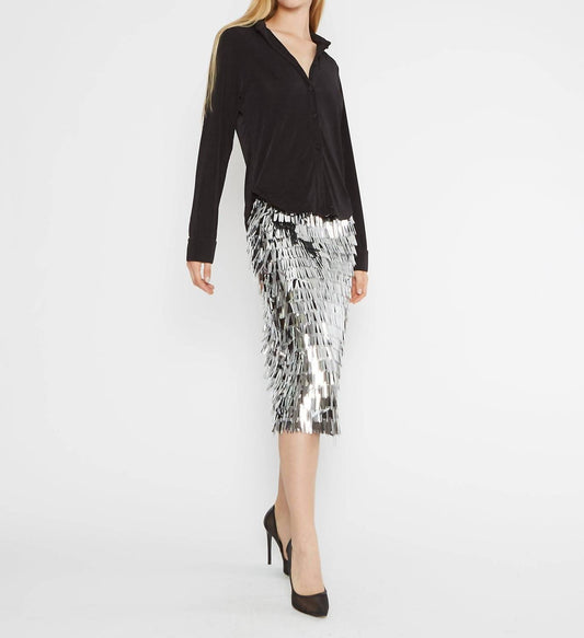 Ripley Rader - Women's Tinsel Midi Skirt