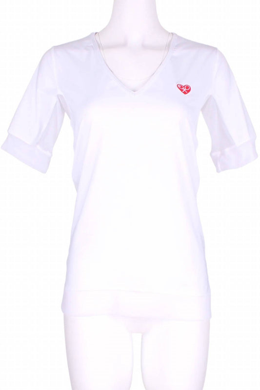 Love Love Tennis - Women's Dry Fit Baggy Vee Tee