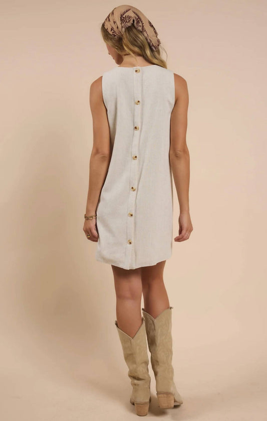 Sadie & Sage - Sugarloaf A-Line Button Back Dress