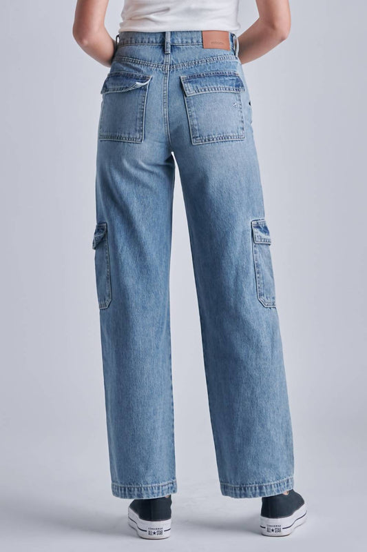 Hidden - Logan High Waist Wide Leg Dad Jeans