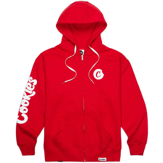 Cookies - Men's C Bite Logo Zip Hoodie