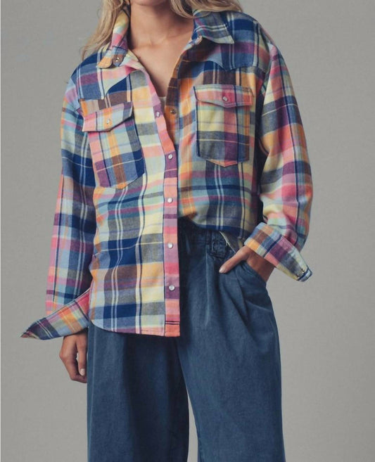 Urban Daizy - Women's The Haven Soft Plaid Shirt