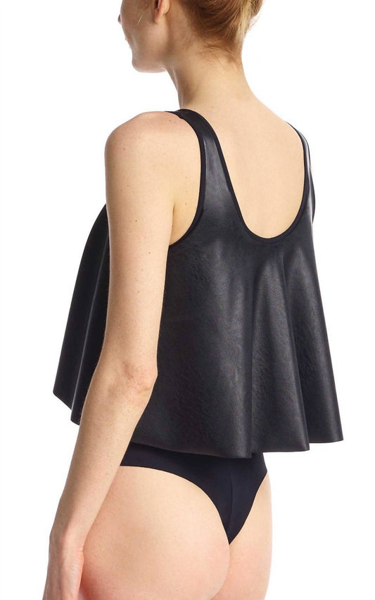 Commando - Faux Leather Loose Layer Bodysuit