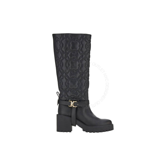 Salvatore Ferragamo - Women's Gancini Quilted Boots