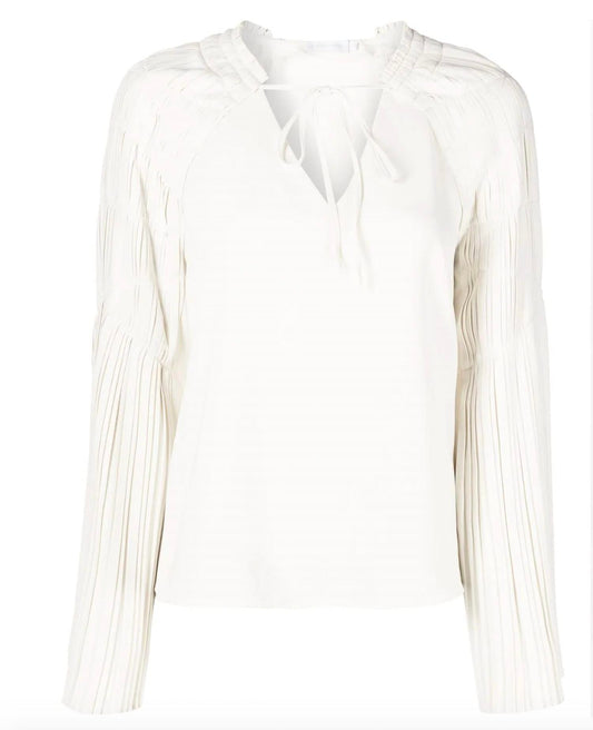Regina Pleated Top