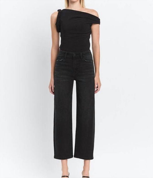 Vervet By Flying Monkey - Amelia High Rise Barrel Jeans