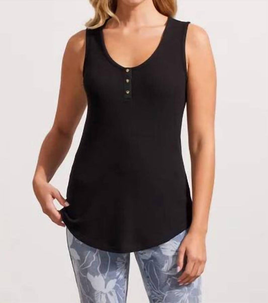 Cami Tank With Buttons