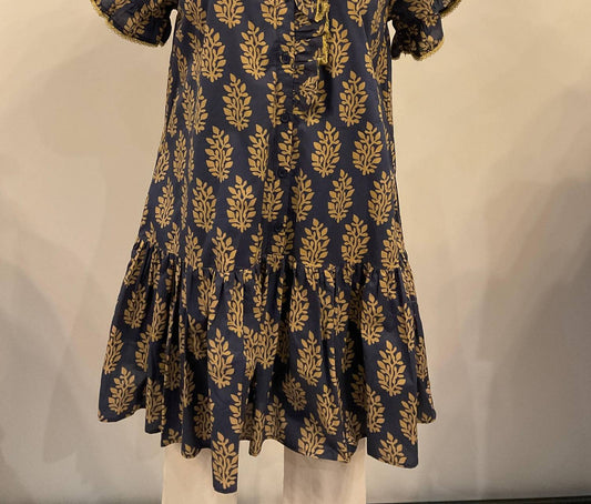 Entro - Women's Flutter Sleeve Mini Dress