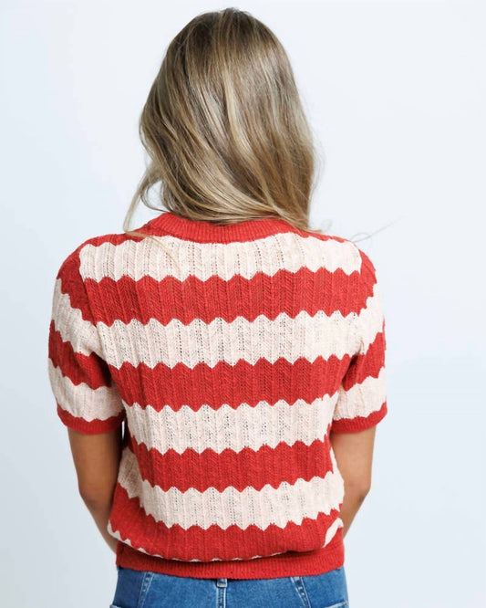 Downeast - Tropez Pullover Sweater Top