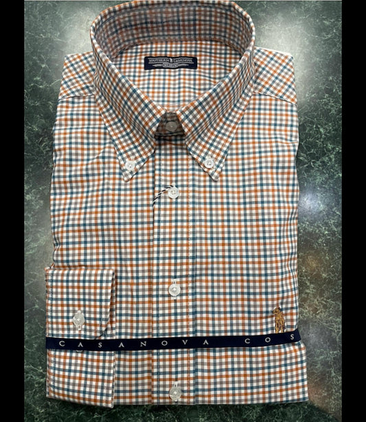 Southern Casanova - Men's Check Button Down Top