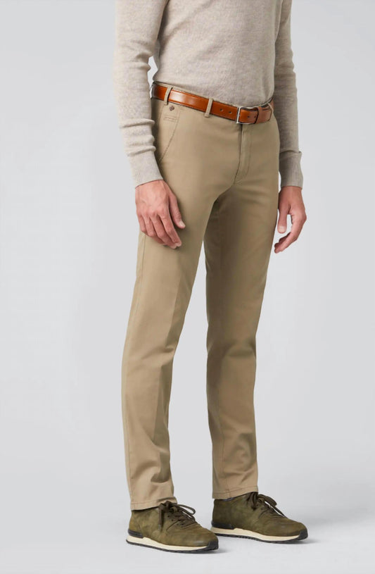 Meyer - Meyer Bonn 9-3004 Stone Cotton Chino