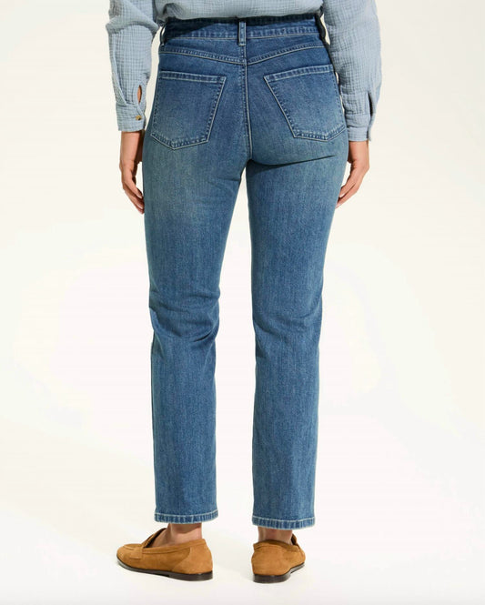 Fdj - christina straight Ankle Medium Wash