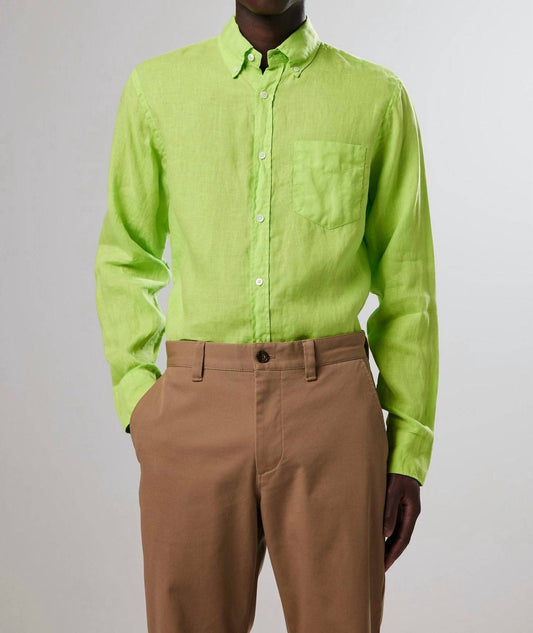 Nn07 - Levon Long Sleeve Button Down Shirt