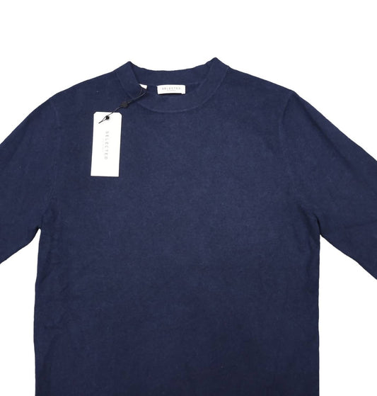 MEN'S CREWNECK SWEATER PEACOAT