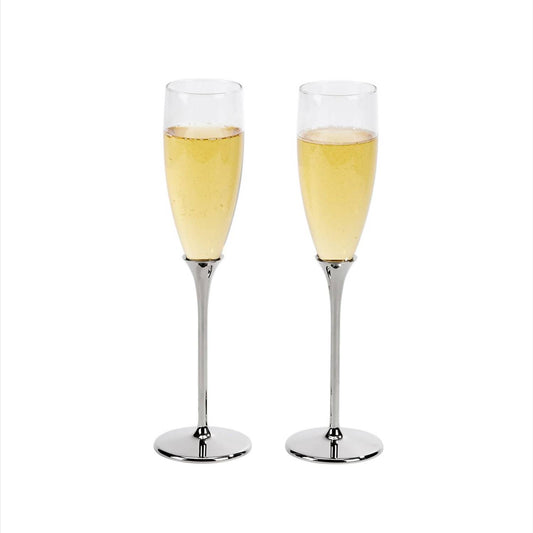Creative Gifts International - Boston Champagne Toasting Flutes Set